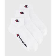Champion U20099-WW001 Basics Quarter Socks 3'lü Beyaz Unisex Çorap