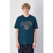 Champion Yearbook SS Tee 221174-GS579 Yeşil Erkek T-shirt