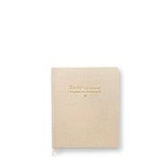 Chapters Keten Linen Bej Bebek Anı Defteri
