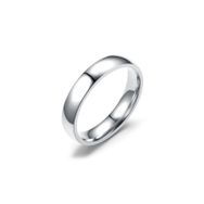 Chavin EH24SR 4 mm Söz Nişan Sarı Erkek Çelik Yüzük