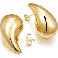 Chavin EU05SR Çelik Damla Dizayn Gold Kadın Küpe