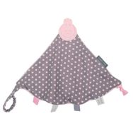 Cheeky Chompers Comfortchew Polka Dot Pink Diş Kaşıyıcılı Uyku Arkadaşı
