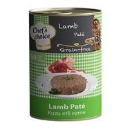 Chef's Choice 12x400 gr Kuzu Etli Ezme Kedi Konservesi