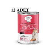 Chef's Choice 12x400 gr Kuzu Etli ve Pirinçli Ezme Köpek Konservesi