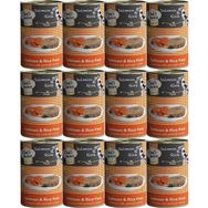 Chef's Choice 12x400 gr Somonlu Pirinçli Ezme Köpek Konservesi