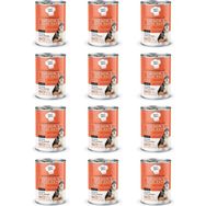 Chef's Choice 12x400 Tahılsız Somon Balıklı ve Pirinçli Ezme Köpek Konservesi