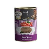 Chef's Choice 400 gr Sığır Etli Kıyılmış Yetişkin Kedi Konserve Maması