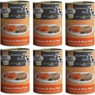 Chef's Choice 6x400 gr Somonlu Pirinçli Ezme Köpek Konservesi