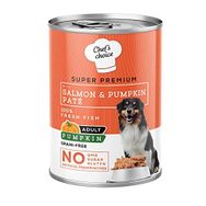 Chef's Choice Somon Balkabağı 400 gr Köpek Yaş Mama