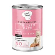 Chefs Choice Tavuklu Tahılsız 12x400 gr Kedi Yaş Mama