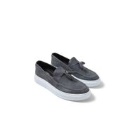 Chekich CH127 Cbt Loafer-X Antrasit Renk Kalın Taban Loafer Model Erkek Klasik Ayakkabı