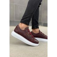 Chekich CH251 CBT Mirror Bordo - Beyaz Renk Erkek Günlük Ayakkabı