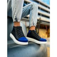 Chekich CH258 Gbt Roma Colourful Siyah Sax Mavi Erkek Bot