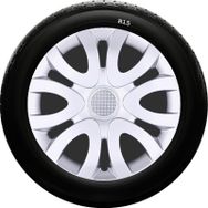 Chery SKS-SJS 330 15 İnç 4 Adet Kırılmaz Jant Kapağı
