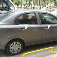 Chevrolet Aveo Sedan 2006-2011 4 Parça Paslanmaz Çelik Cam Çıtası