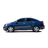 Chevrolet Aveo Sedan 2013 Üzeri 4 Kapı Krom Kapı Kolu