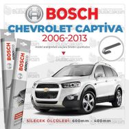 Chevrolet Captiva Bosch Aeroeco 2006-2013 Muz Silecek Takımı