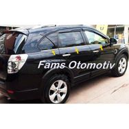 Chevrolet Captiva P.Çelik 2006 Üzeri 6 Parça Krom Cam Çıtası