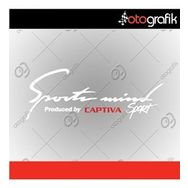 Chevrolet Captıva Sports Mind Oto Sticker