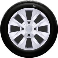 Chevrolet SKS-SJS 334 15 İnç 4 Adet Kırılmaz Jant Kapağı