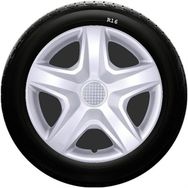 Chevrolet SKS-SJS 418 16 İnç 4 Adet Kırılmaz Jant Kapağı