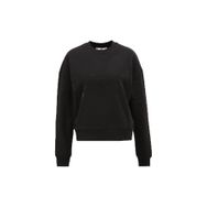 Chiara Ferragni 75CBIG02 Bisiklet Yaka Baskılı Siyah Kadın Sweatshirt