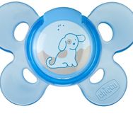Chicco 0+ Ay Physio Comfort Erkek Silikon Emzik Mavi