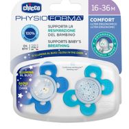 Chicco 16-36 Ay Mavi PhysioForma Comfort Silikon Emzik