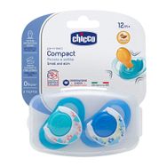 Chicco 2 li 12+ Ay Physio Compact Kauçuk Erkek Emzik