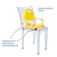 Chicco Booster Seat Pocket Snack Saffron Portatif Mama Sandalyesi