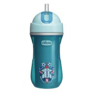Chicco Isı Yalıtımlı Sport Pipetli 14 Ay Erkek Bebek Bardak