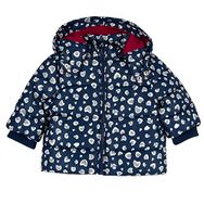 Chicco Mavi 2 Yaş Kız Çocuk Çıkarılabilir Kapüşonlu Mont