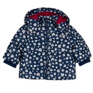 Chicco Mavi 6 Ay Kız Çocuk Çıkarılabilir Kapüşonlu Mont