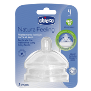 Chicco Natural Feeling 4 Ay+ Biberon Emziği