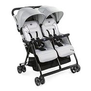 Chicco Ohlala 2 Twin Ultra Hafif İkiz Bebek Arabası Silver Cat