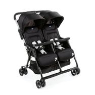 Chicco Ohlala 2 Twin Ultra Hafif İkiz Bebek Arabası Siyah