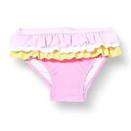 Chicco Pembe Fırfırlı Kız Bebek Mayo