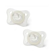 Chicco Physioforma 2'li 2 6 Ay Unisex Mini Soft Gece Parlayan Silikon Emzik
