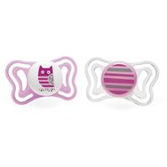 Chicco Pyhsio Light 2li 6+ Ay Kız Silikon Emzik