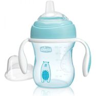 Chicco Yumuşak Uçlu 4 Ay Erkek Geçiş Bardağı