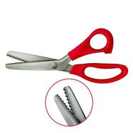 Chichi A-85 Plastik Saplı 9 1/4 inç 23.3 cm Sürfile Zik Zak Makası