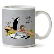 Chihiro And No Face Calvin And Hobbs Spirited Away Baskılı Kupa
