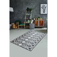 Chilai Home Blome Siyah Djt 80x200 cm Dekoratif Salon Halısı