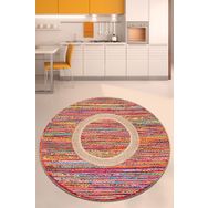 Chilai Home Colored Jute Çap Mutfak Halısı Djt Makinede Yıkanabilir Kaymaz Tabanlı Mutfak Halısı