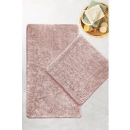 Chilai Home Cotton Basic Pembe 2'li Set Banyo Halısı