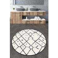 Chilai Home Dalmata Djt 120x120 cm Banyo Halısı