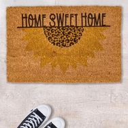Chilai Home Die Sonne Koko Ayçiçeği Desenli 40x60 cm Renkli Kapı Paspası