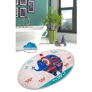 Chilai Home Etnic Oval Djt 70x120 cm Banyo Halısı