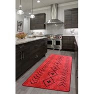 Chilai Home Fiona Kırmızı Djt 100x200 cm Dekoratif Halı