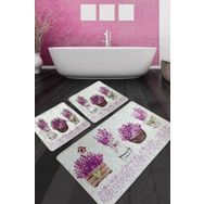 Chilai Home Giardino Di Lavanda Djt 3'lü Set Banyo Halısı